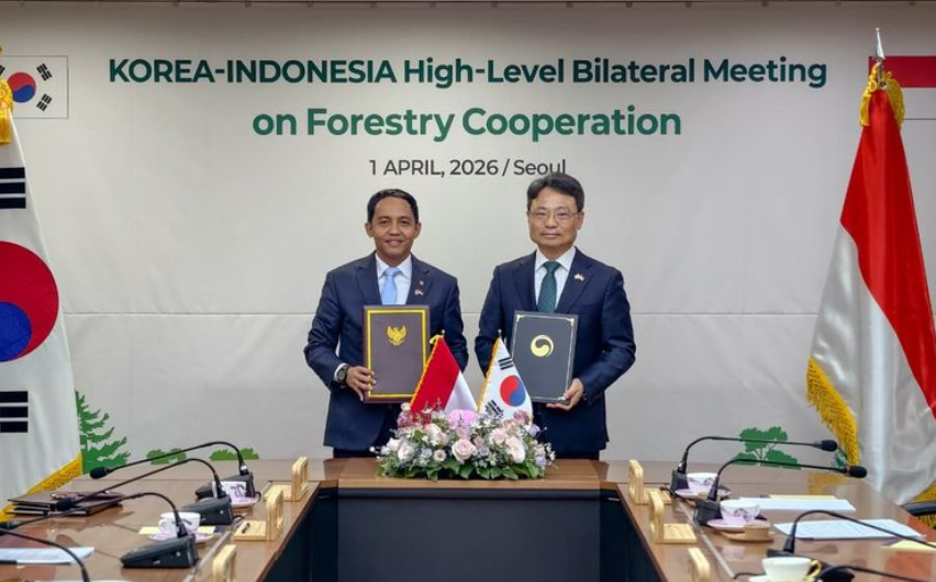 RI-Korea Perkuat Bisnis Karbon dan Hutan Berkelanjutan